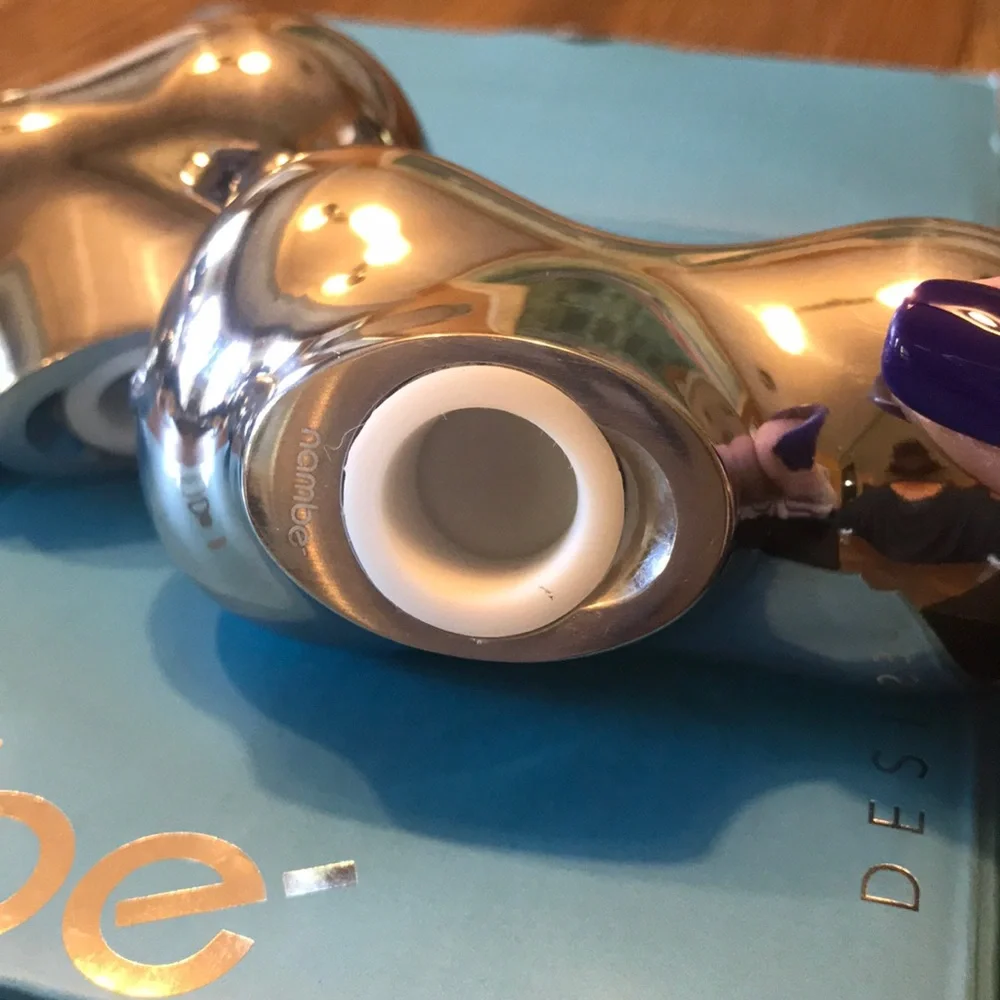 NIB Nambe Savannah hippo salt pepper shakers - Great Gift!